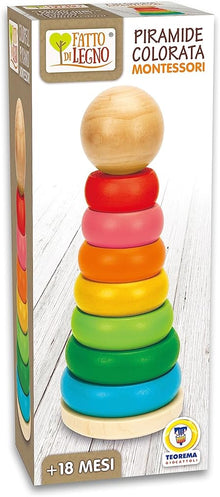Piramide Colorata Montessori