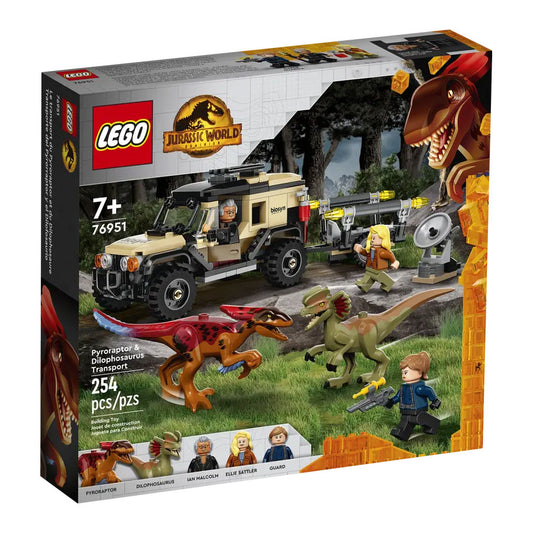Lego Jurassic World: Trasporto Del Piroraptor