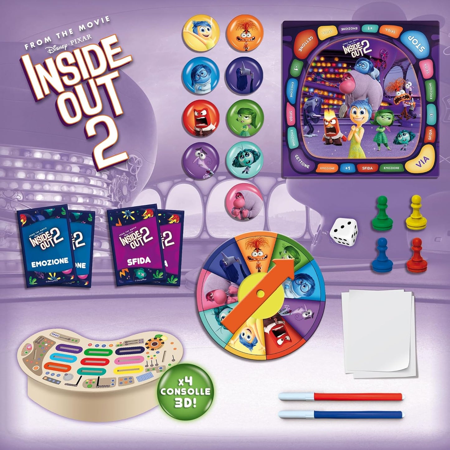 Inside Out 2 il Gioco delle Emozioni