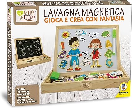 Lavagna Magnetica in Legno