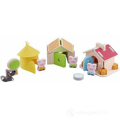 Set Costruzioni I tre Porcellini