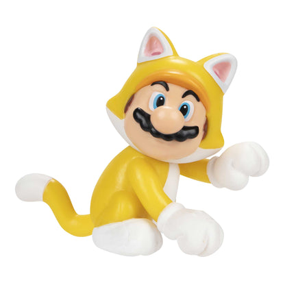 Nintendo Super Mario personaggi articolati 6 cm - Cat Mario