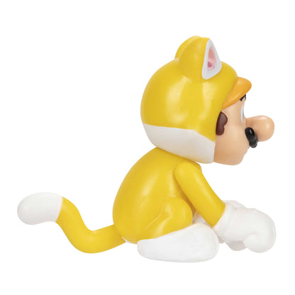 Nintendo Super Mario personaggi articolati 6 cm - Cat Mario