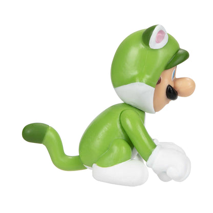 Nintendo Super Mario personaggi articolati 6 cm - Cat Luigi