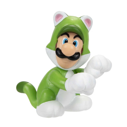 Nintendo Super Mario personaggi articolati 6 cm - Cat Luigi