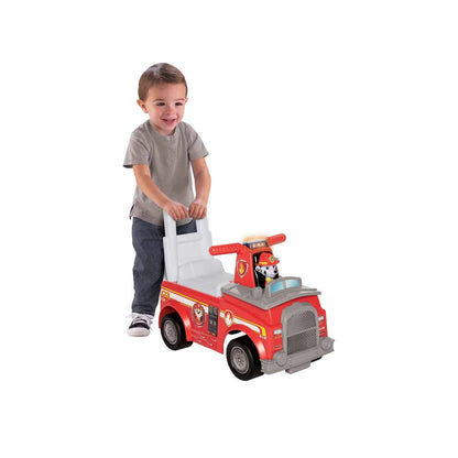 PAW PATROL Cavalcabile Marshall Camion dei Pompieri