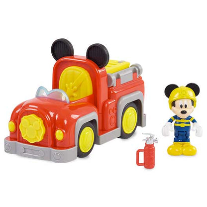 Mickey -  Veicolo con Personaggio Pompiere