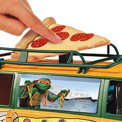 Tartarughe Ninja - Turtles Veicolo Lancia Pizze