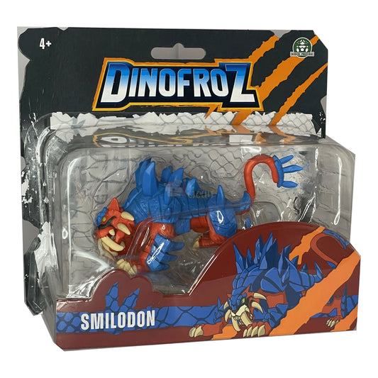 Dinofroz Action Figures Blister Pers. Dino& Draghi Smilodon