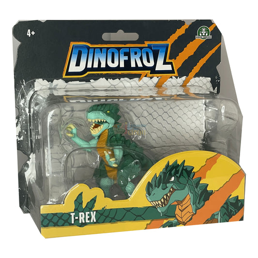 Dinofroz Action Figures Blister Pers. Dino& Draghi T-Rex