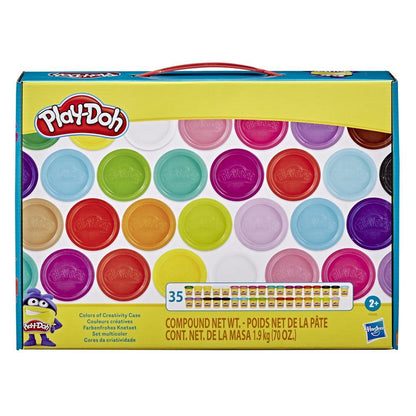 Playdoh confezione 35 minivasetti colori assortiti (tot. 1,9 Kg)