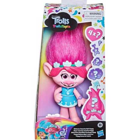 Trolls Ultimate Surprise Hair Poppy