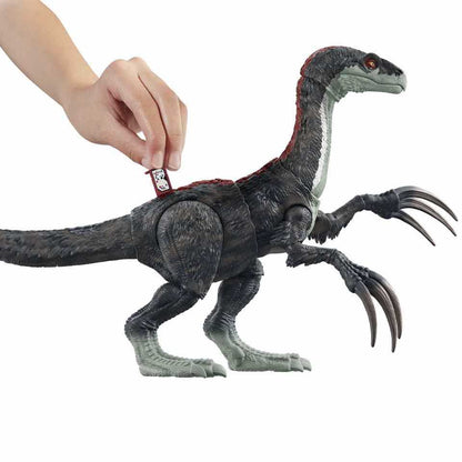 Jurassic World Dominion - Therizinosauro attacco tagliente con attacchi e suoni