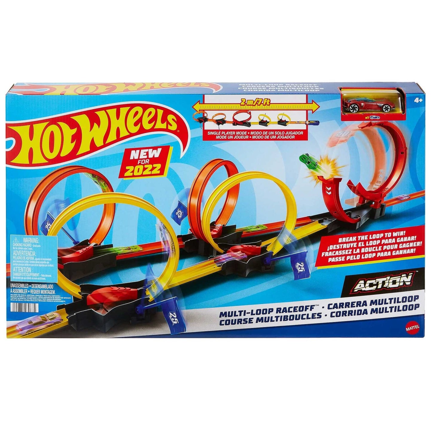 Hot Wheels pista Multi-Loop
