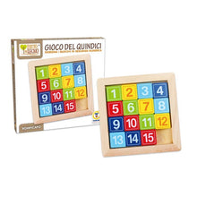 Gioco del Quindici in Legno