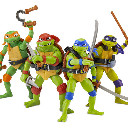 Tartarughe Ninja - Turtles Action Figure Deluxe Ninja Shouts Michelangelo