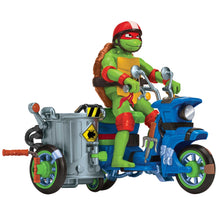 Turtles Veicoli Con Personaggio Turtle Cycle Sidecar Raffaello